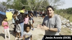 Ricardo Quintana reporta desde Matamoros, en el estado de Tamaulipas, en la frontera con Brownsville, Texas, en febrero de 2023. 