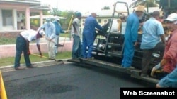 Trabajadores cubanos de UNECA en Santa Lucia