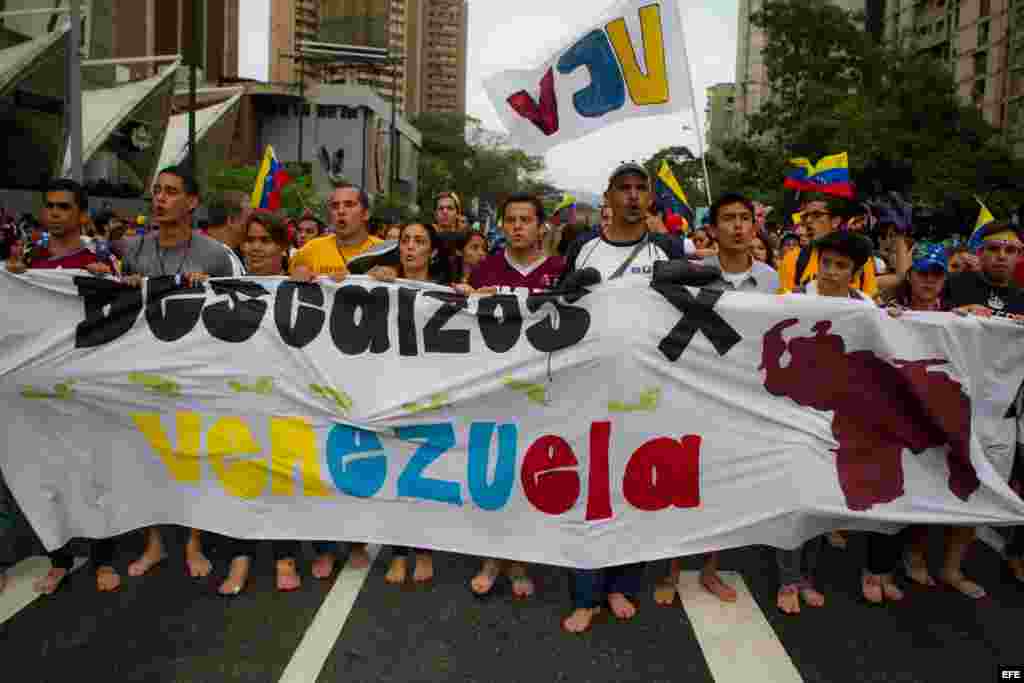 Protestas en Semana Santa