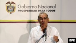 El jefe del equipo negociador del Gobierno colombiano, Humberto de la Calle.