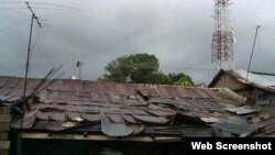 Al paso por Cuba de Sandy