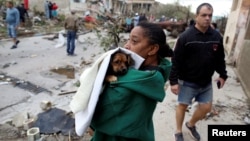 Imágenes de la destrucción causada por el paso de un tornado en La Habana el 28 de enero.