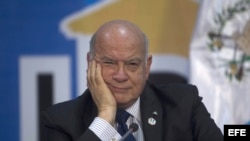  El secretario general de la Organización de Estados Americanos (OEA), José Miguel Insulza.