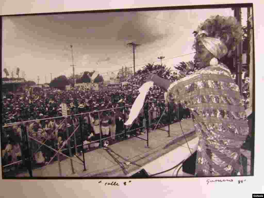 La cantante cubana Celia Cruz. Foto cortes&iacute;a/ Omer Pardillo