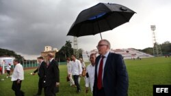 El canciller de Holanda, Timmermans visita Cuba