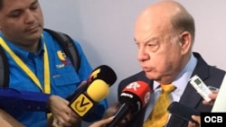 El secretario general de la OEA, Jose Miguel Insulza.