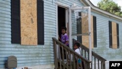 Preparativos en Wilmington, Carolina del Norte, para la llegada del huracán Florence. 