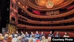 Rueda de prensa sobre el estreno de "Cecilia Valdés". Foto Teatro de la Zarzuela.