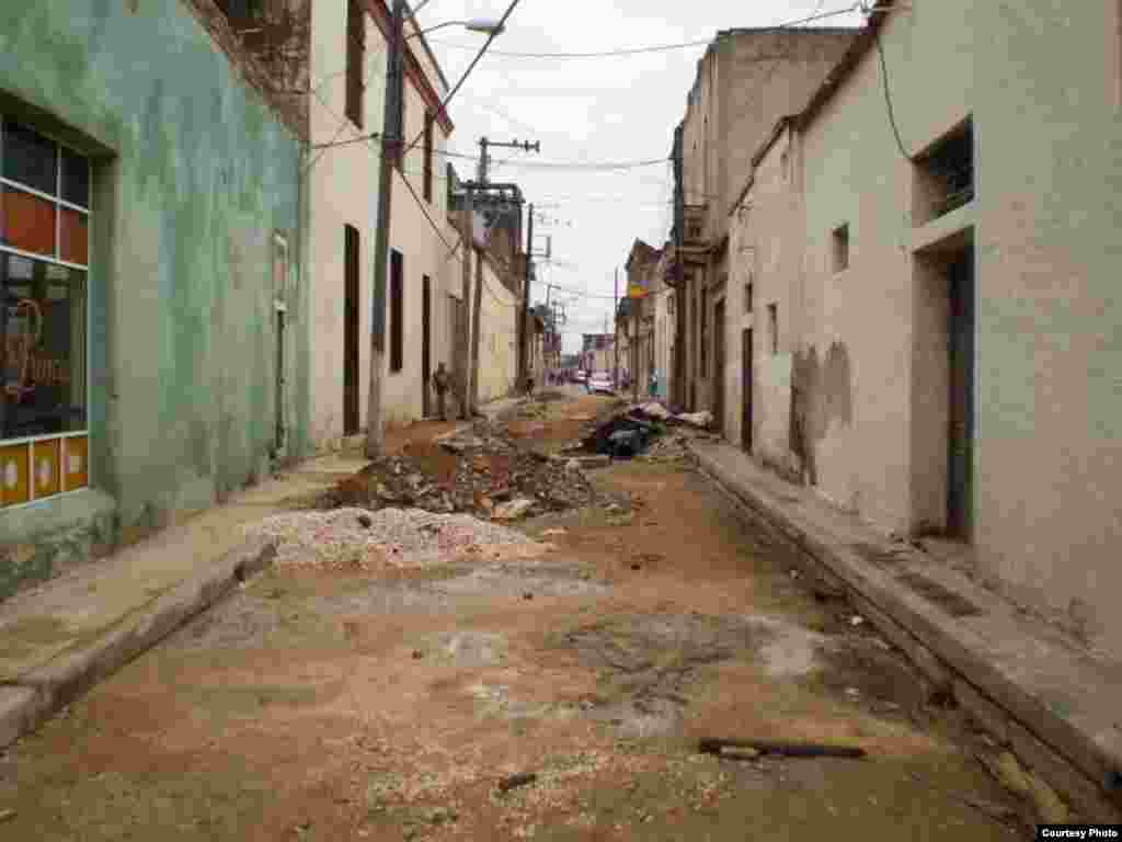 Recorrido por una calle de Camagüey