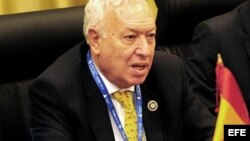 El ministro de Relaciones Exteriores de España, José Manuel García Margallo.